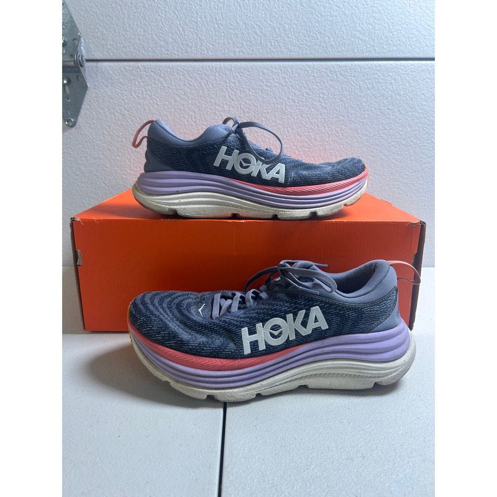Hoka Gaviota 3 Ombre Blue Rosette Size 8W #3198